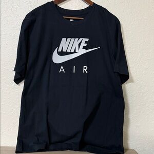 Nike Air Black Tee with Reflective Logo